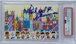 Richard Sherman Disney Its A Small World Song Writer Psa Dna Coa Autographed