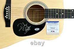 Ricky Skaggs Signed Kentucky Thunder Autographed 41 Acoustic Guitar Psa/dna Coa