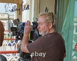Ridley Scott 8x10 Photo Hand Signed Autograph PSA/DNA COA