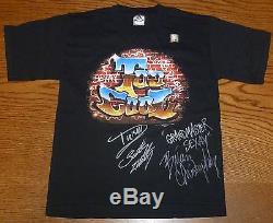 Rikishi Too Cool Scotty 2 Hotty & Brian Christopher Signed WWE Shirt PSA/DNA COA
