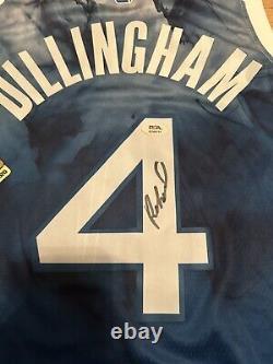 Rob Dillingham Signed Autographed Minnesota Timberwolves Jersey PSA/DNA COA AUTH