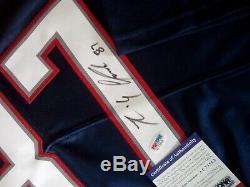 Rob Gronkowski Autographed Signed Nike NFL Game Jersey PSA DNA COA Divorce Sale
