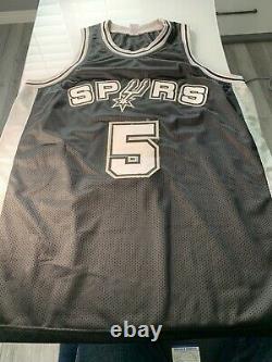 Robert Horry Autographed/Signed Jersey PSA/DNA COA San Antonio Spurs