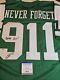 Robert O'neill Autographed/signed Jersey Psa/dna Coa Green Jersey Never Forget