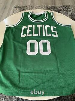 Robert Parish Autographed/Signed Jersey PSA/DNA COA Boston Celtics