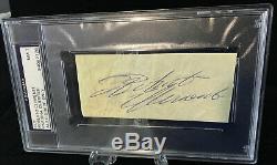 Roberto Clemente Cut Signature Autograph! Psa/dna Full Letter Coa! Beautiful Sig