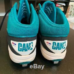 Robinson Cano Signed Game Used Cleats Shoes (2) Seattle Mariners PSA DNA COA