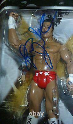 Rocky Johnson Signed WWE Classic Superstars Action Figure PSA/DNA COA Autograph
