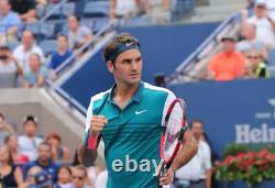 Roger Federer Signed 2015 US Open Match Game Worn Headband PSA/DNA COA