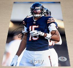 Rome Odunze Signed Autographed FULL SIG 8x10 Photo UW Chicago Bears PSA/DNA COA