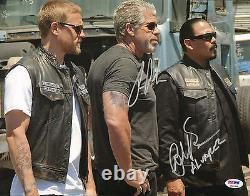 Ron Perlman Emilio Rivera Signed 11x14 Photo PSA/DNA COA Sons of Anarchy Picture