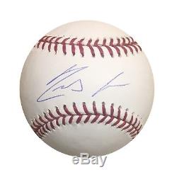 Ronald Acuna Atlanta Braves Autographed MLB Signed Baseball PSA DNA COA