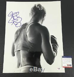Ronda Rousey Signed Autograph Ufc Champion 16x20 Photo Psa/dna Psa Coa Mma 3