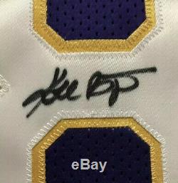 Rookie Kobe Bryant Autographed Professionaly Framed Purple Jersey PSA/DNA COA