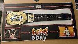 Rowdy Roddy Piper Signed WWF Belt PSA/DNA COA WWE Legend Custom Framed