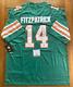 Ryan Fitzpatrick Signed Autographed Miami Dolphins Jersey Psa/dna Coa Size Large