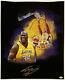 Shaquille O'neal Signed 18x24 Canvas Photo Lakers Hof Shaq Auto Psa/dna Coa
