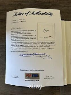 SIGNED Barbra Streisand My Name is Barbra with COA PSA DNA #AO03058 Authentic