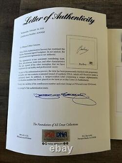 SIGNED Barbra Streisand My Name is Barbra with COA PSA DNA #AO03060 Authentic