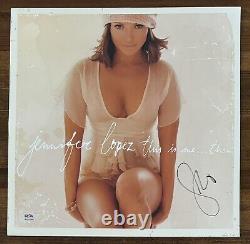 SIGNED Jennifer Lopez This Is Me Then Album Vinyl LP Autograph PSA DNA COA