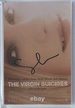 SIGNED Sofia Coppola Autographed THE VIRGIN SUICIDES Picture Print PSA DNA COA