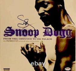SNOOP DOGG Autographed Signed Framed Vinyl LP PSA DNA COA DR DRE EMINEM 50 CENT
