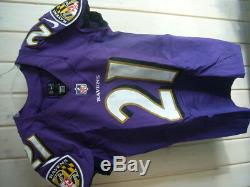 Sale! Ladarius Webb Game Worn Used Baltimore Ravens Jersey Coa Psa/dna Sb Champ