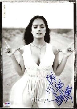 Salma Hayek 11x14 X10 Photo Hand Signed Autographed PSA/DNA COA