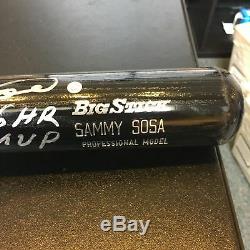 Sammy Sosa 66 HR #21 MVP Signed Game Model Bat PSA DNA COA