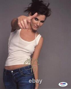 Sandra Bullock Young 8X10 Photo Hand Signed Autographed PSA/DNA COA