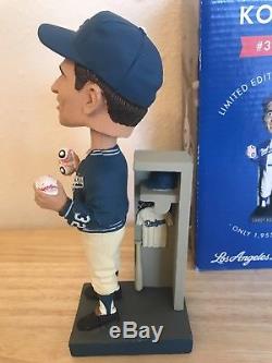 Sandy Koufax Signed Bobblehead Limited Edition Dodgers Coa Letter Psa/dna