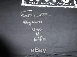 Scott Norton Signed WCW NWO Ring Worn Used Shirt PSA/DNA COA Tank Top Autograph