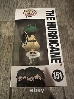 Shane Helms Signed The Hurricane Wwe Funko Pop Psa/dna Coa Wrestling Autographed