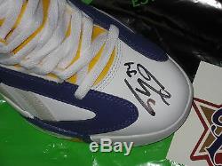 Shaquille O'neal Autograph Shoe Reebok Shaq Attaq Lsu Lakers Auto Psa/dna Coa