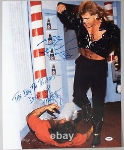 Shawn Michaels & Marty Jannetty Signed 16x20 Photo PSA/DNA COA WWE The Rockers
