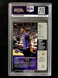 Signed 1997-98 Upper Deck Tracy Mcgrady Tmac Rookie Card Auto Psa/dna Coa Rc Sp