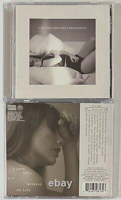 Signed Framed Taylor Swift Autographed Ttpd Tortured Poets Photo CD Psa Dna Coa