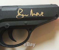 Sir Roger Moore James Bond 007 Moonraker Signed Air Soft Metal Gun PSA/DNA COA B