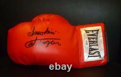 Smokin Joe Frazier Signed Everlast Boxing Glove PSA/DNA COA L Autograph Auto'd