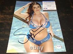 Sophie Dee Signed 8x10 Photo PSA/DNA COA Sexy Adult Porn Star Autograph Model