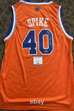 Spike Lee Signed Autographed New York Knicks Jersey Psa/Dna Coa 40 Acres