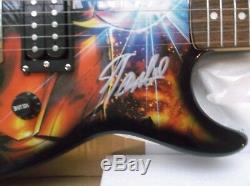 Stan Lee Larry Lieber Signed Rare Iron Man Rockmaster Peavey Guitar Psa Dna Coa