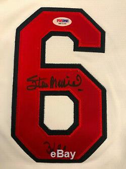 Stan Musial Autographed Jersey With COA, PSA DNA