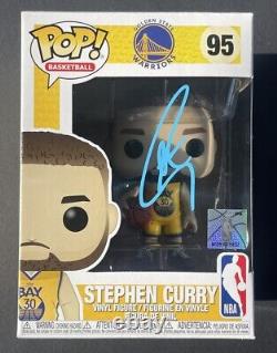 Stephen Curry Signed Autographed Funko Pop #95 Golden State Warriors Psa/Dna Coa
