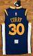 Stephen Curry Signed Golden State Warriors Jersey Psa/dna Coa #30 Nba Mvp Rare