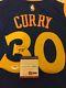 Stephen Curry Signed Warriors Jersey Psa/dna Coa