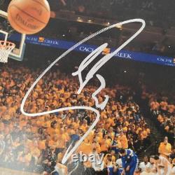 Stephen Curry signed Warriors 16x20 photo autograph PSA/DNA COA