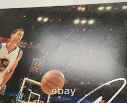 Stephen Curry signed Warriors 16x20 photo autograph PSA/DNA COA