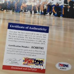 Stephen Curry signed Warriors 16x20 photo autograph PSA/DNA COA