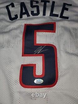 Stephon Castle Signed Autographed custom UCONN Huskies Jersey PSA/DNA COA XL